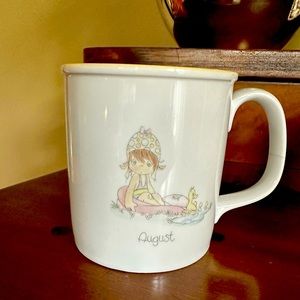 Vintage Precious Moments August mug